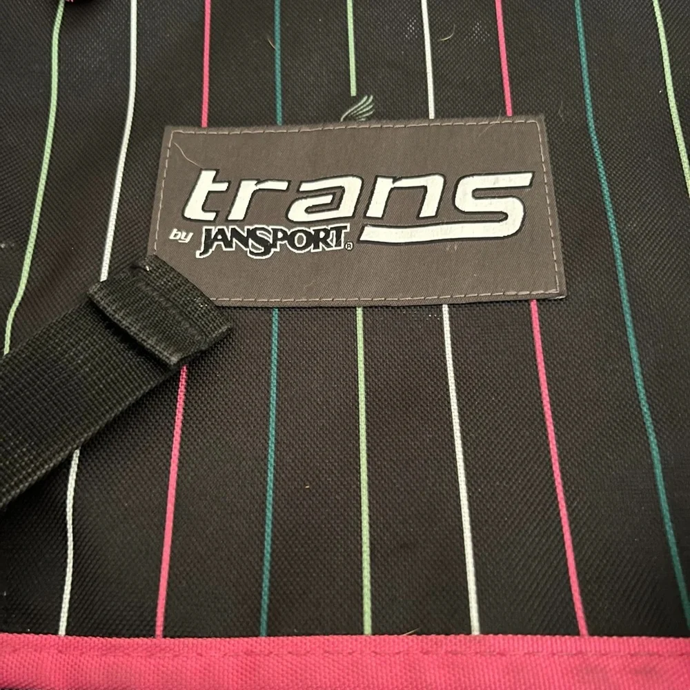 Jansport pink & black commuter bag adjustable strap shoulder pad like new padded